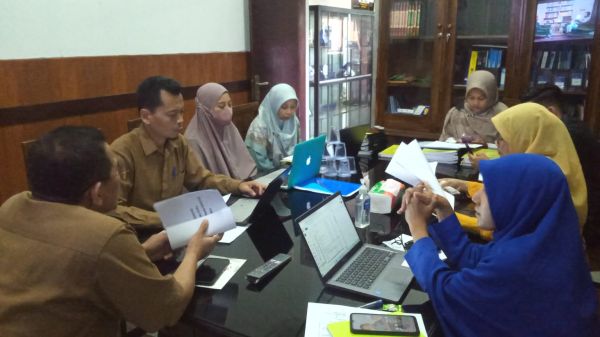 Monitoring dan Evaluasi ke-1 Kegiatan Pagu Anggaran Fakultas Ekonomi dan Bisnis Universitas Muhammadiyah Metro