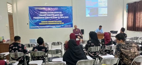 FEB UM Metro Adakan Evaluasi Semester Ganjil dan Perencanaan Menyambut Semester Genap TA 2024-2025