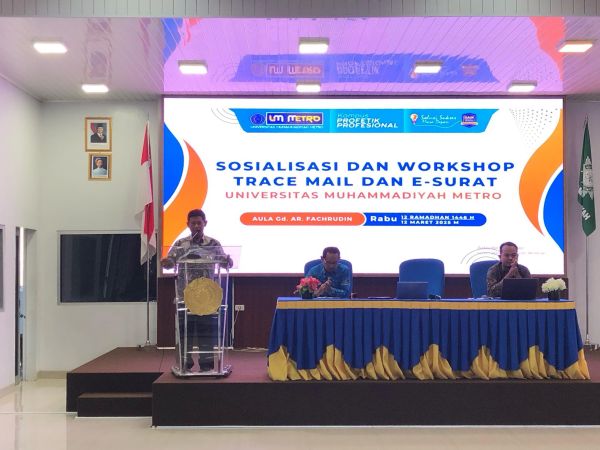 Sosialisasi SIstem E - Surat Bentuk Komitmen Modernisasi Administrasi UM Metro