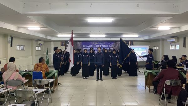 Pengurus Himpunan Mahasiswa Akuntansi (HMA) Periode 2025–2026 Resmi dilantik