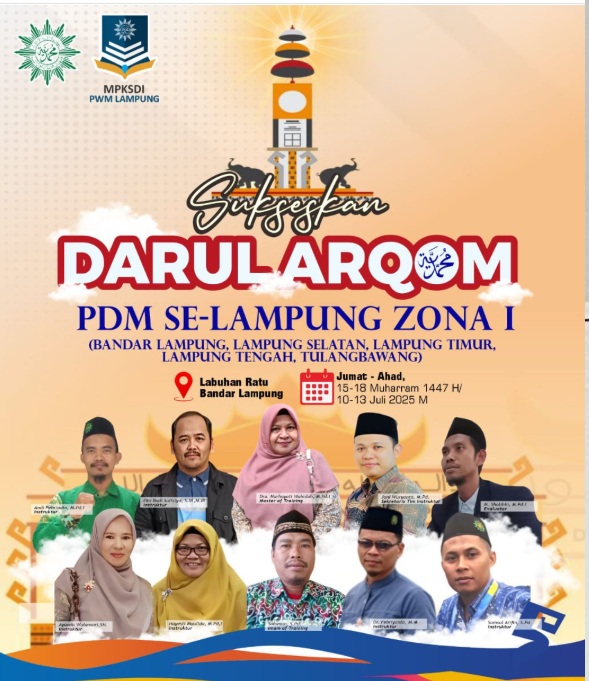 PWM Lampung Gelar Darul Arqom Zona 1: Mengokohkan Kepemimpinan yang Berdampak dan Berkemajuan
