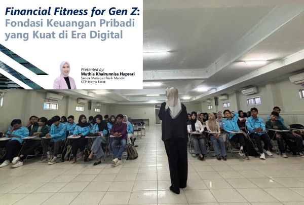 Kuliah Praktisi “Financial Fitness for Gen Z” Hadirkan Alumni dan Praktisi Bank Mandiri di FEB UM Metro