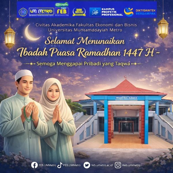 FEB UM Metro Siap Menyambut Ramadhan 1447 H dengan Berbenah Lingkungan Akademik