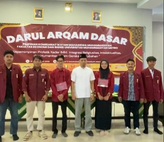 FEB UM Metro Resmi Buka Darul Arqom Dasar (DAD) Batch 2 : Membangun Jiwa Kepemimpinan dan Manajerial Mahasiswa