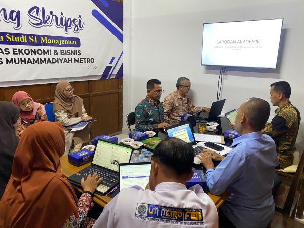 FEB UM Metro Gelar Rapat Senat: Laporan Komprehensif dan Evaluasi Kinerja Tata Kelola Fakultas