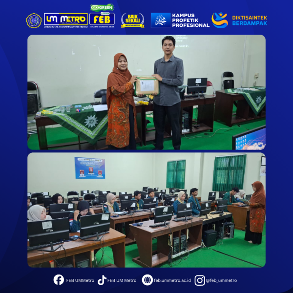 Mahasiswa Ikuti Uji Kompetensi LSP P1 FEB UM Metro: Perkuat Daya Saing Lulusan di Dunia Kerja