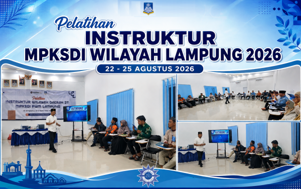 Perkuat Perkaderan Persyarikatan, Dekan FEB UM Metro Jadi Pemateri PINWIL Lampung