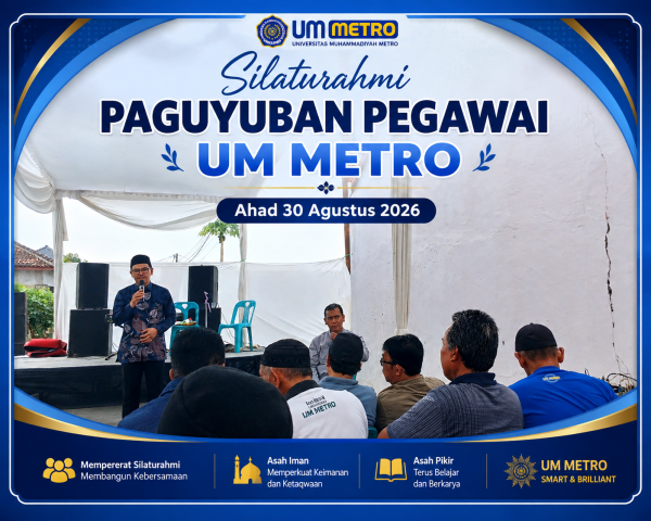 Paguyuban Pegawai UM Metro Perkuat Semangat Asah Iman dan Asah Pikir