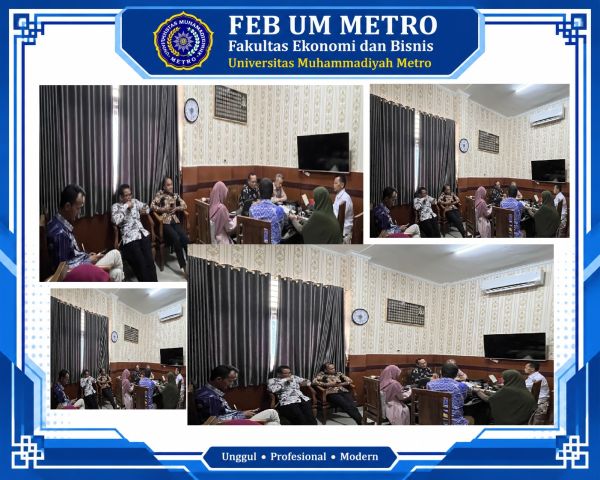 FEB UM Metro Matangkan Persiapan Masa Ta’aruf Keakaraban Mahasiswa Baru melalui Konsep Fun Day
