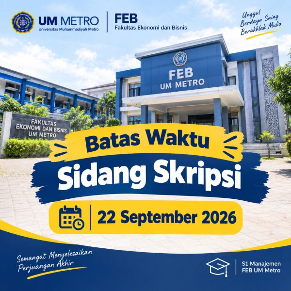 INFORMASI PENAMBAHAN WAKTU PENDAFTARAN YUDISIUM PERIODE III TAHUN 2026