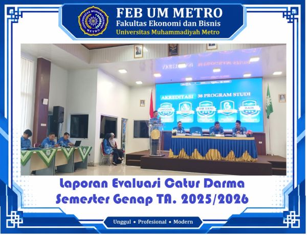 Evaluasi Catur Darma UM Metro TA 2025/2026, Partisipasi Dosen Meningkat